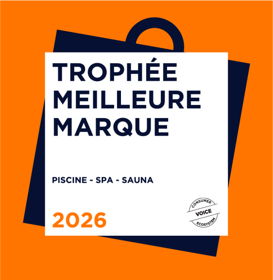 Trophée meilleur marque piscine, spa et sauna