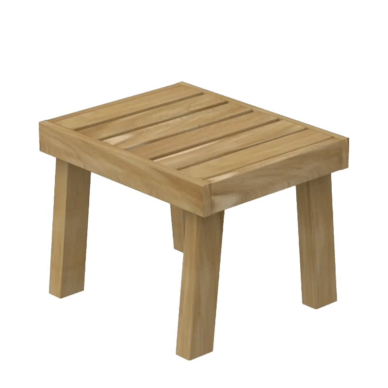 Banc d'assise en bois